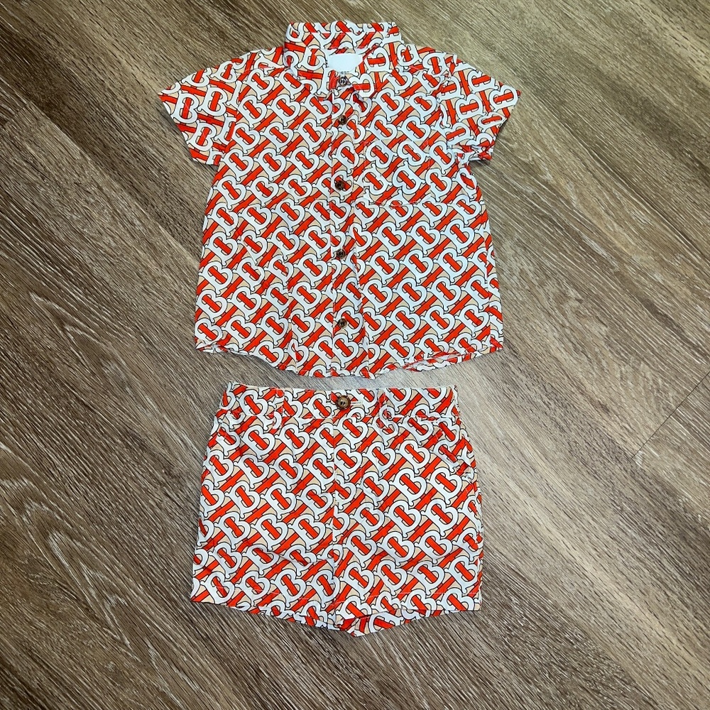 Summer top short set